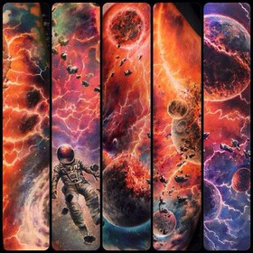 Arte do universo de Ben Klishevskiy